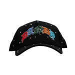 Gorra negra del 10º aniversario de Dandy Hats