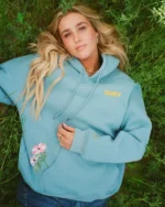 Dandy "Gift Giving" Oversized Lux Hoodie in Blue